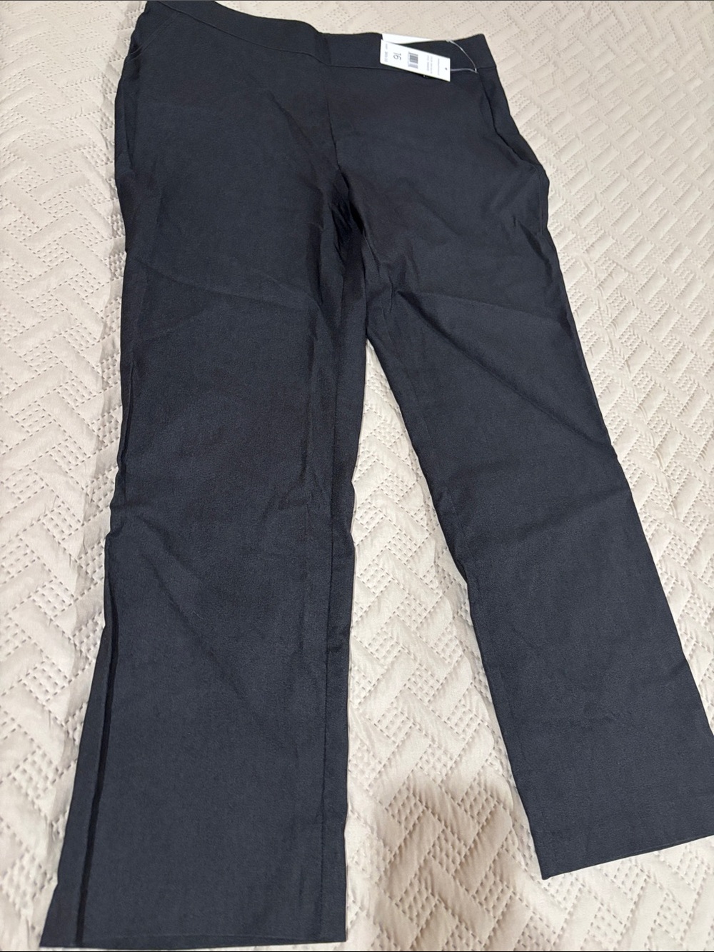 Rafaella Black Slim Ankle Pants